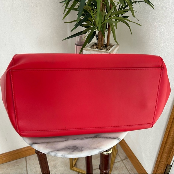 Bebe Red Tote and Pouch Set - Picture 9 of 11